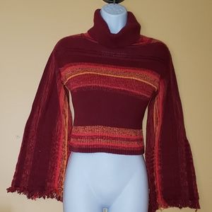 Anthropologie Gorgeous Cropped Sweater Like New Size XSP 2P